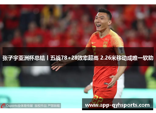 张子宇亚洲杯总结丨五战78+28效率超高 2.26米移动成唯一软肋